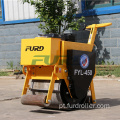 Caminhe atrás do rolo compactador vibratório de tambor de aço único para compactação do solo FYL-450